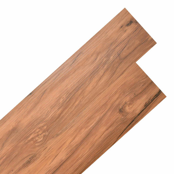 Selbstklebende PVC Bodenplanken Natur, 36 Stk.