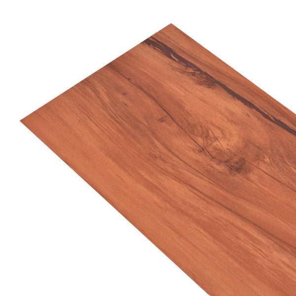 Selbstklebende PVC Bodenplanken Natur, 36 Stk.