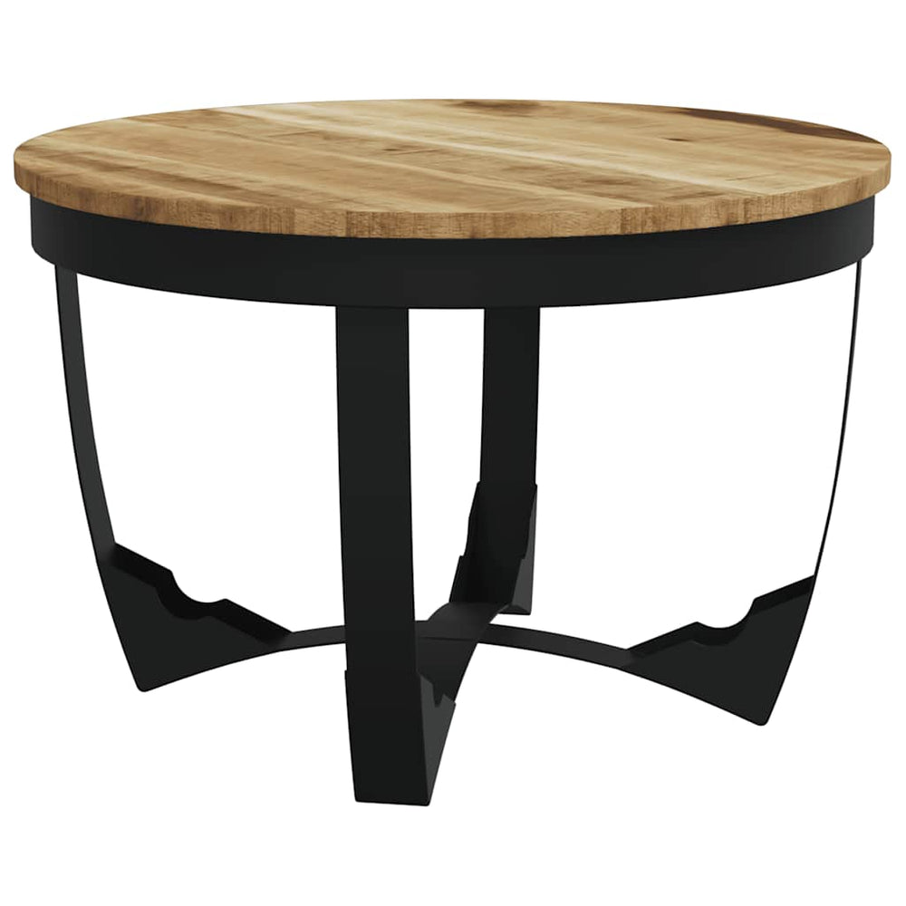 vidaXL Coffee Table Rough Solid Mango Wood 60x40 cm