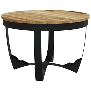 vidaXL Coffee Table Rough Solid Mango Wood 60x40 cm