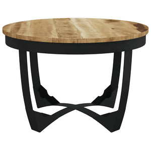 vidaXL Coffee Table Rough Solid Mango Wood 60x40 cm