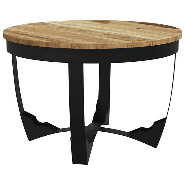 vidaXL Coffee Table Rough Solid Mango Wood 60x40 cm
