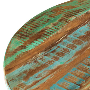 vidaXL Coffee Table with Storage Solid Reclaimed Wood 65x32 cm