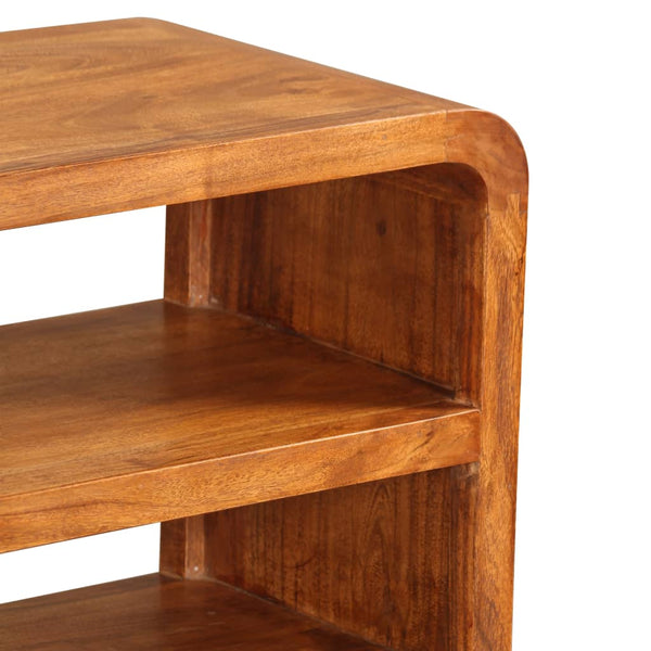 vidaXL TV Cabinet Solid Acacia Wood 90x30x55 cm