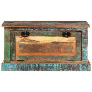 vidaXL Solid Reclaimed Wood Shoe Cabinet