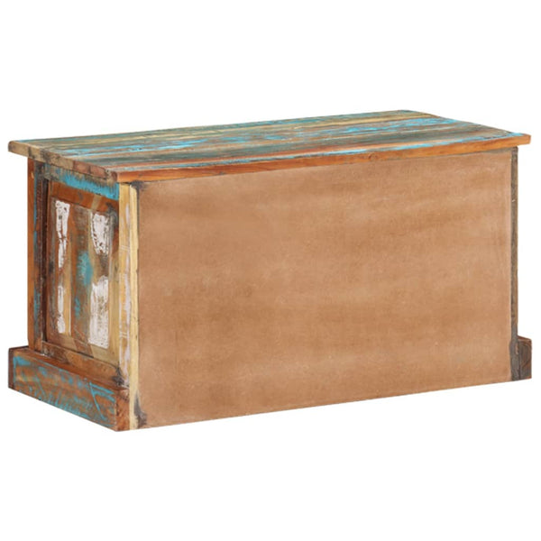 vidaXL Solid Reclaimed Wood Shoe Cabinet