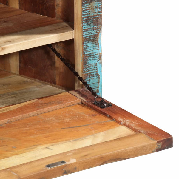 vidaXL Solid Reclaimed Wood Shoe Cabinet