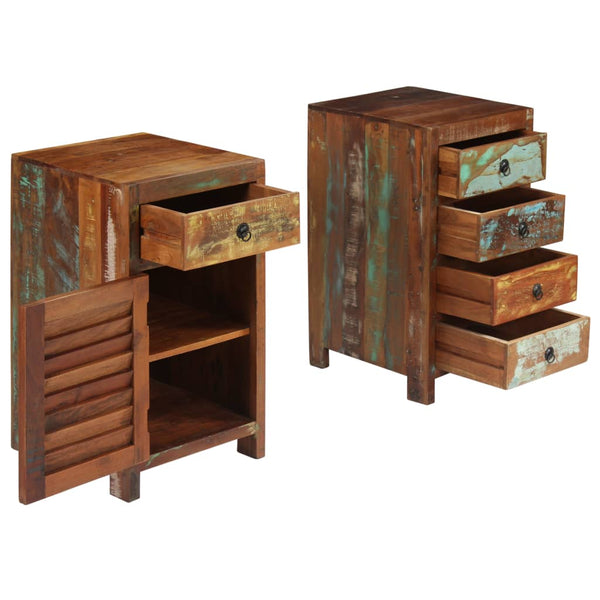 vidaXL Solid Reclaimed Wood Desk 140x50x77 cm