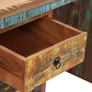 vidaXL Solid Reclaimed Wood Desk 140x50x77 cm