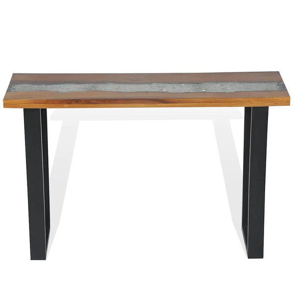 vidaXL Teak Console Table 100 x 35 x 75 cm