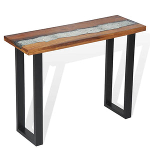 vidaXL Teak Console Table 100 x 35 x 75 cm