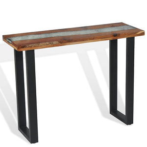 vidaXL Teak Console Table 100 x 35 x 75 cm