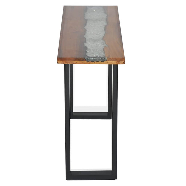 vidaXL Teak Console Table 100 x 35 x 75 cm