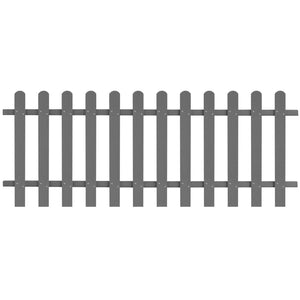 vidaXL Slatted Fence WPC 200x80 cm