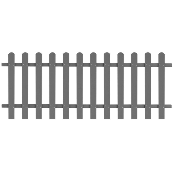 vidaXL Slatted Fence WPC 200x80 cm