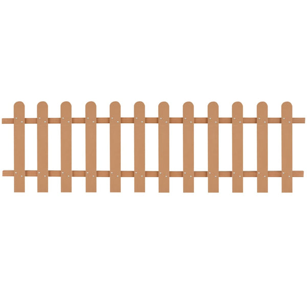 vidaXL WPC Slat Fence 200x60 cm