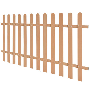 vidaXL Slatted Fence WPC 200x100 cm
