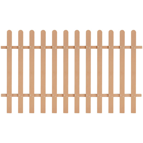 vidaXL WPC Slat Fence 200x120 cm