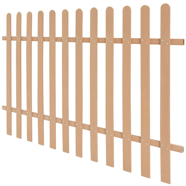 vidaXL WPC Slat Fence 200x120 cm