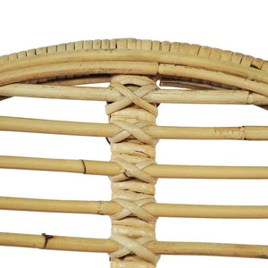 vidaXL Dining Chairs 4 pcs. Natural Rattan