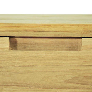 vidaXL Console Table 120 x 35 x 76 cm Solid Teak