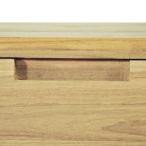 vidaXL TV Cabinet 120 x 35 x 35 cm Solid Teak