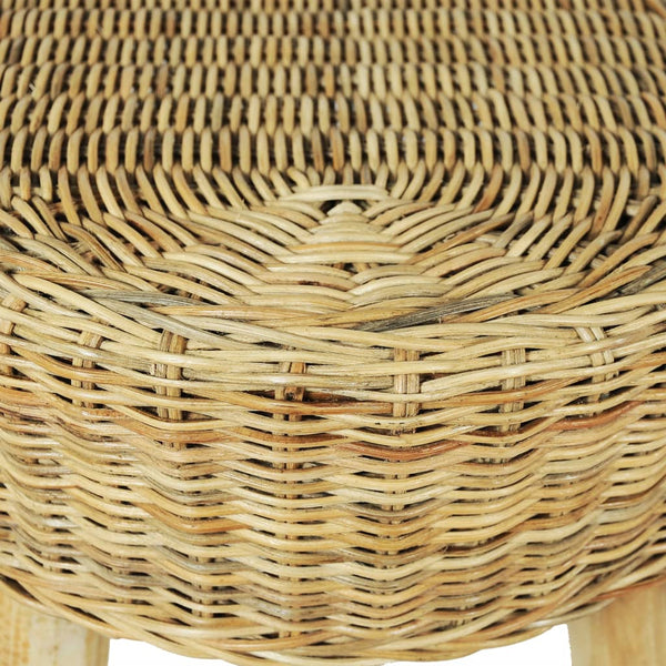 vidaXL Hallway Bench 160 x 35 x 45 cm Rattan Natural