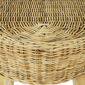 vidaXL Hallway Bench 160 x 35 x 45 cm Rattan Natural