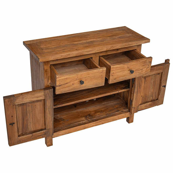 vidaXL Sideboard Solid Mahogany Wood 75x30x65 cm
