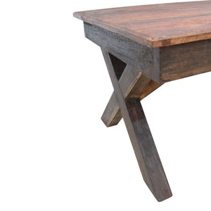 vidaXL Coffee Table Reclaimed Wood 110x60x45 cm