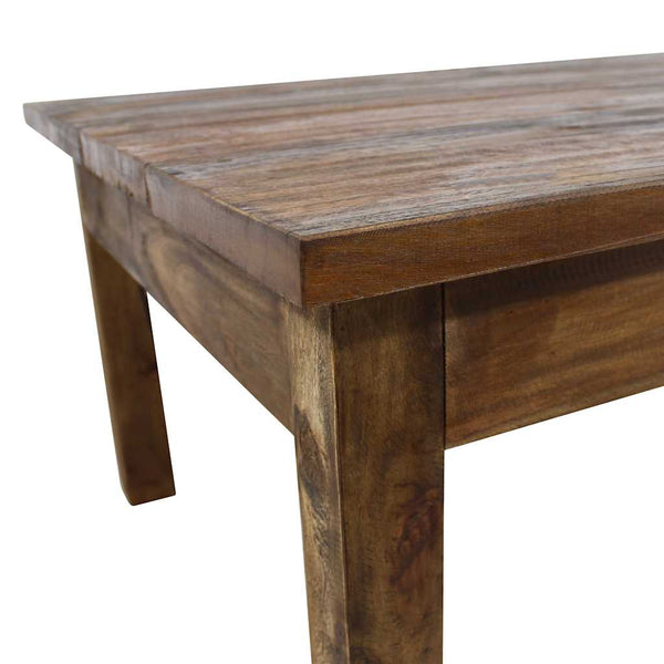 vidaXL Coffee Table Solid Mahogany Wood 96x73x45 cm