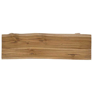 vidaXL Bench Mixed Reclaimed Wood and Solid Teak Wood 100x28x43 cm