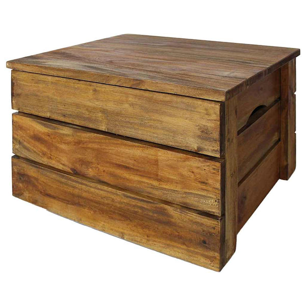 vidaXL Storage Box Set 2 pcs Solid Mahogany Wood