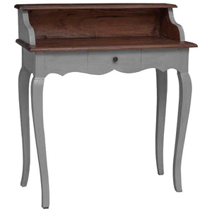 vidaXL Desk Solid Mahogany Wood 80x40x92 cm
