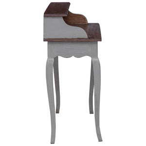 vidaXL Desk Solid Mahogany Wood 80x40x92 cm