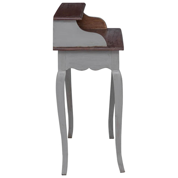 vidaXL Desk Solid Mahogany Wood 80x40x92 cm