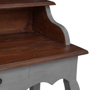 vidaXL Desk Solid Mahogany Wood 80x40x92 cm