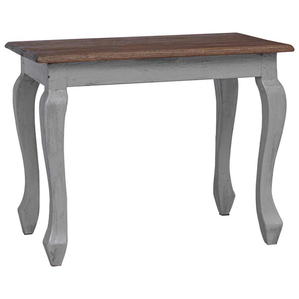 vidaXL 3-piece Nesting Table Set Solid Mahogany Wood