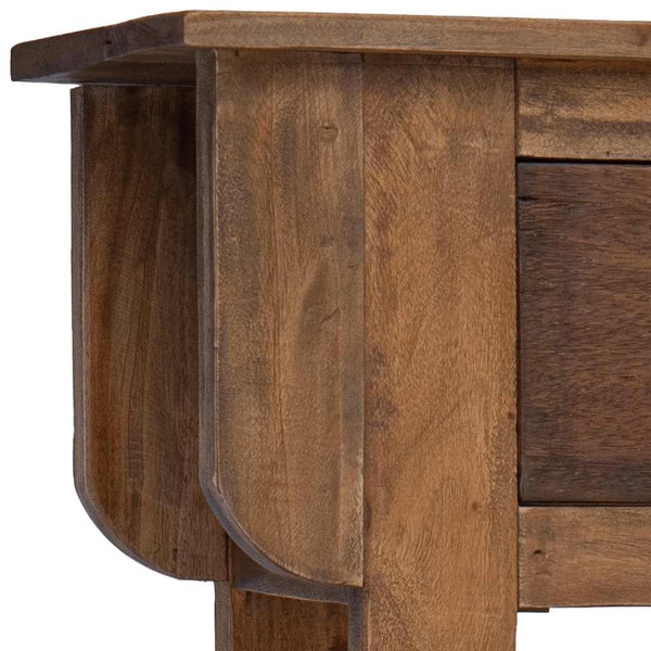 vidaXL Console Table Mixed Reclaimed Wood 80x35x80 cm