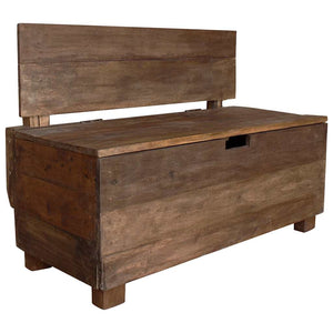 vidaXL Bench Solid Mahogany Wood 86x40x60 cm