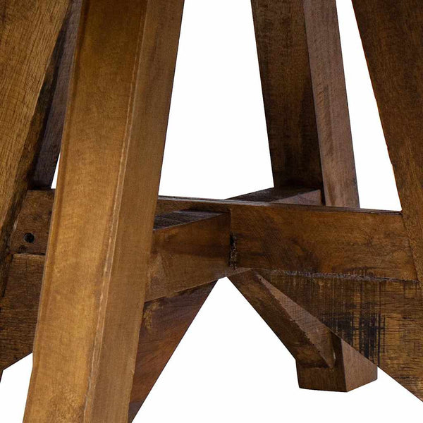 vidaXL Coffee Table Solid Reclaimed Wood 60x45 cm White