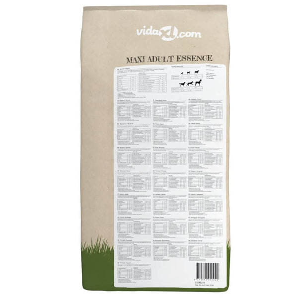 vidaXL Dry Dog Food Maxi Adult Essence Beef & Chicken 15 kg