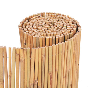 vidaXL Bamboo Garden Fence 500 x 30 cm