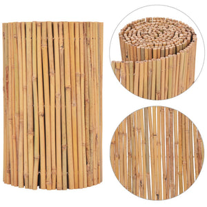 vidaXL Bamboo Garden Fence 500 x 50 cm