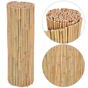 vidaXL Bamboo Garden Fence 300 x 100 cm