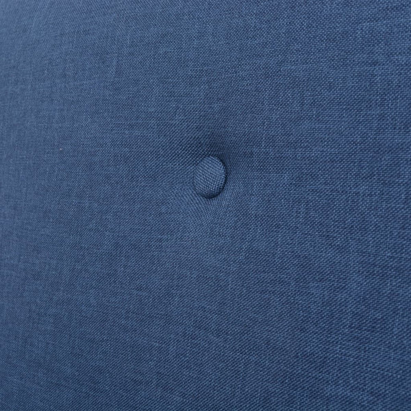 vidaXL 3-Seater Sofa Fabric Blue