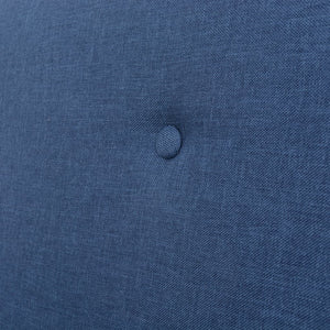 vidaXL 3-Seater Sofa Fabric Blue