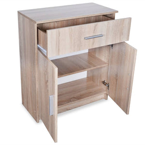vidaXL Sideboard Engineered Wood 71x35x88 cm Oak Look