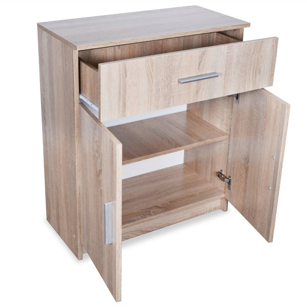 vidaXL Sideboard Engineered Wood 71x35x88 cm Oak Look