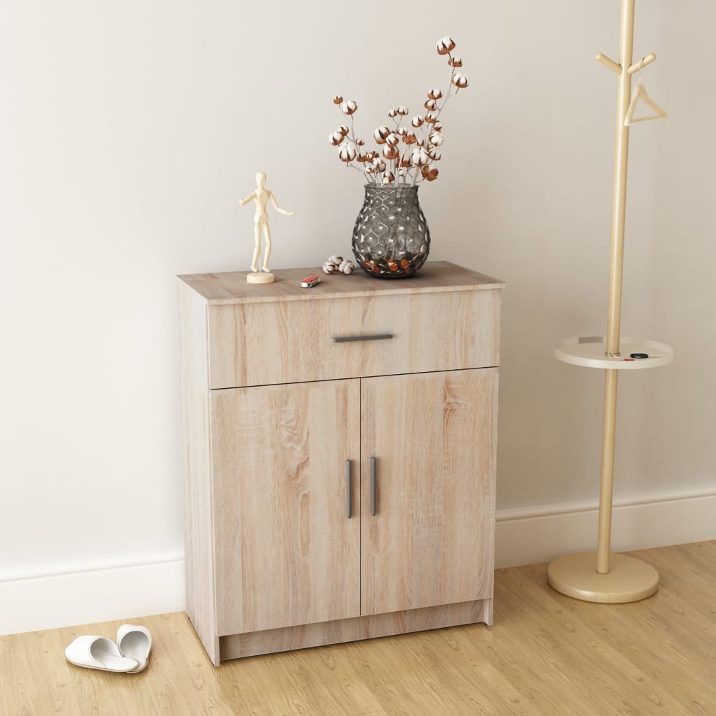vidaXL Sideboard Engineered Wood 71x35x88 cm Oak Look